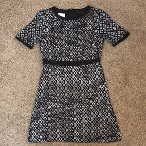 Donna Morgan Monochrome Knit Dress